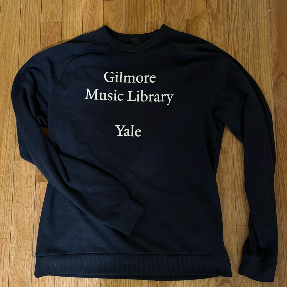 Yale Gilmore Music Library Sweater